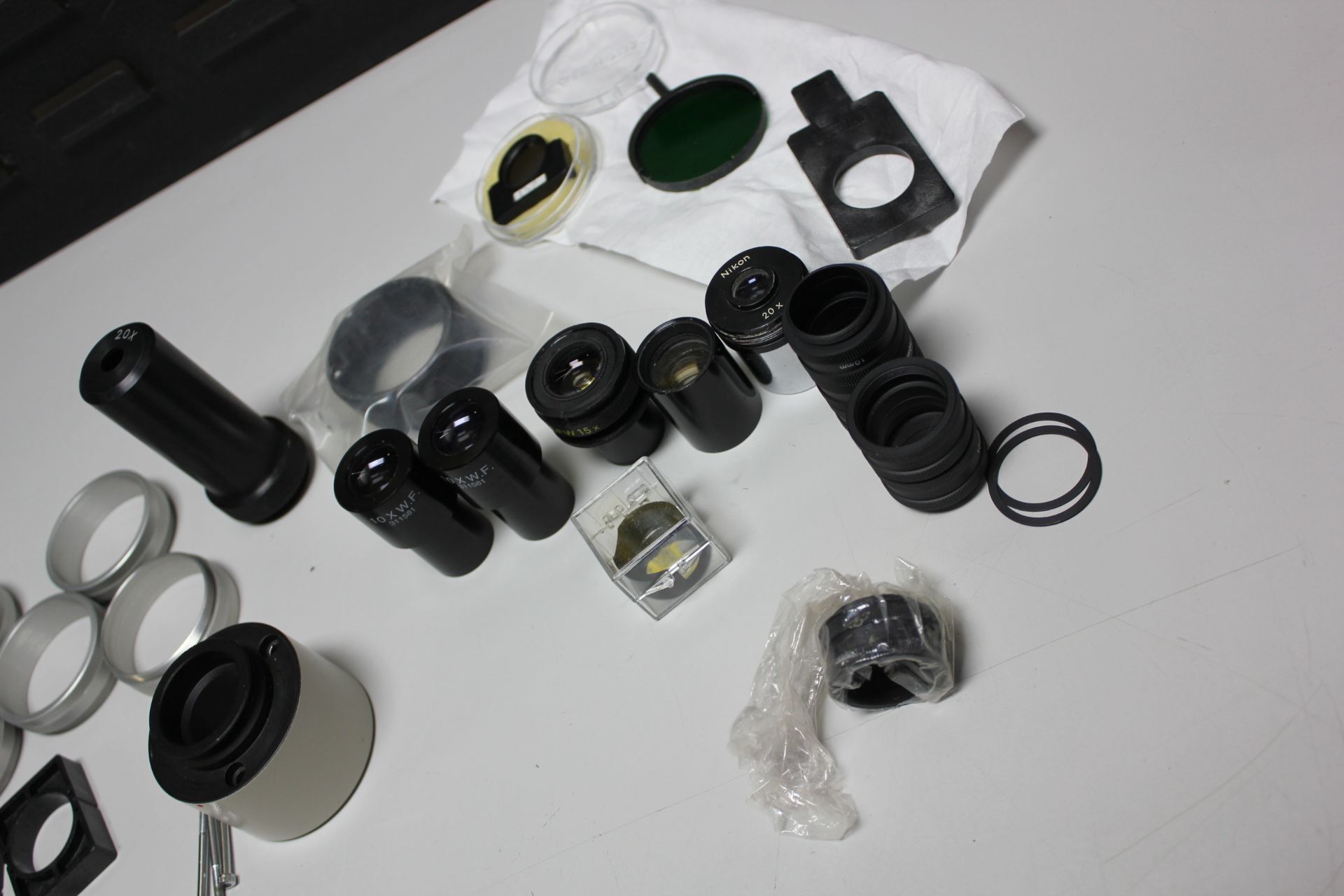 LOT OF MICROSCOPE ACCESSORIES - Image 11 of 11