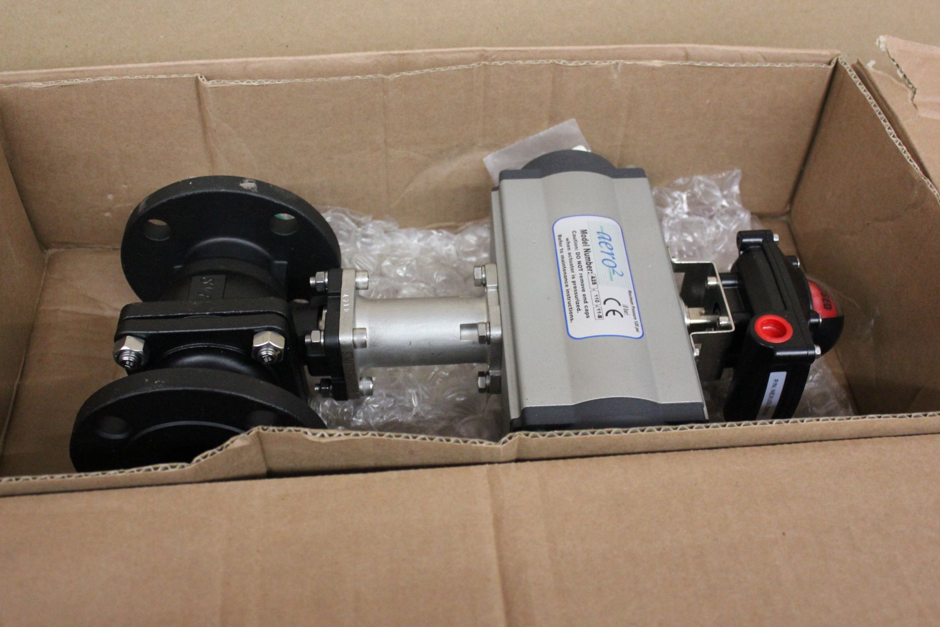 NEW AERO2 PNEUMATIC ACTUATOR & 2" BALL VALVE