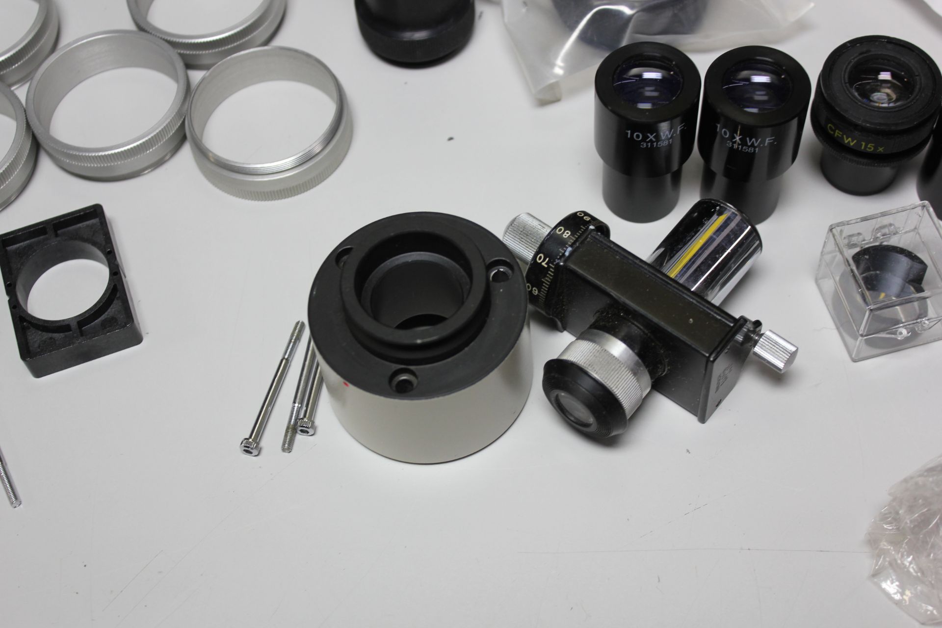 LOT OF MICROSCOPE ACCESSORIES - Image 3 of 11