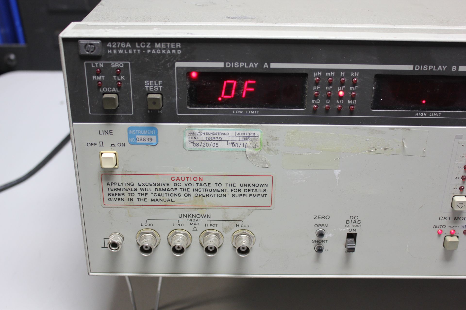 HP 4276A LCZ METER - Image 2 of 8