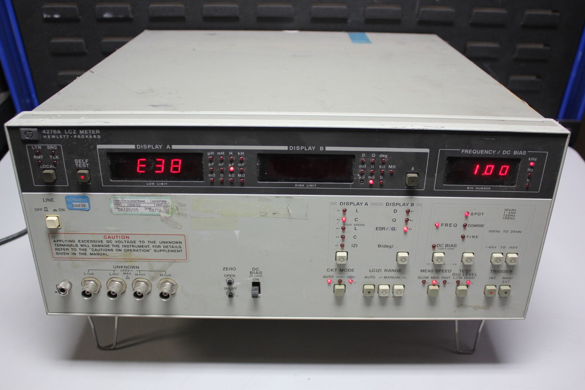 HP 4276A LCZ METER - Image 4 of 8