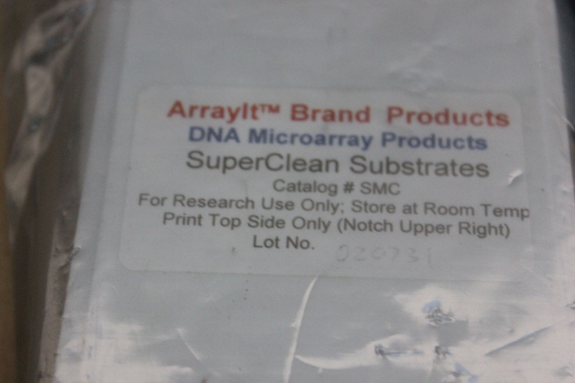 LOT OF 2 NEW ARRAYIT DNA MICROARRAY CASSETTES - Image 2 of 3
