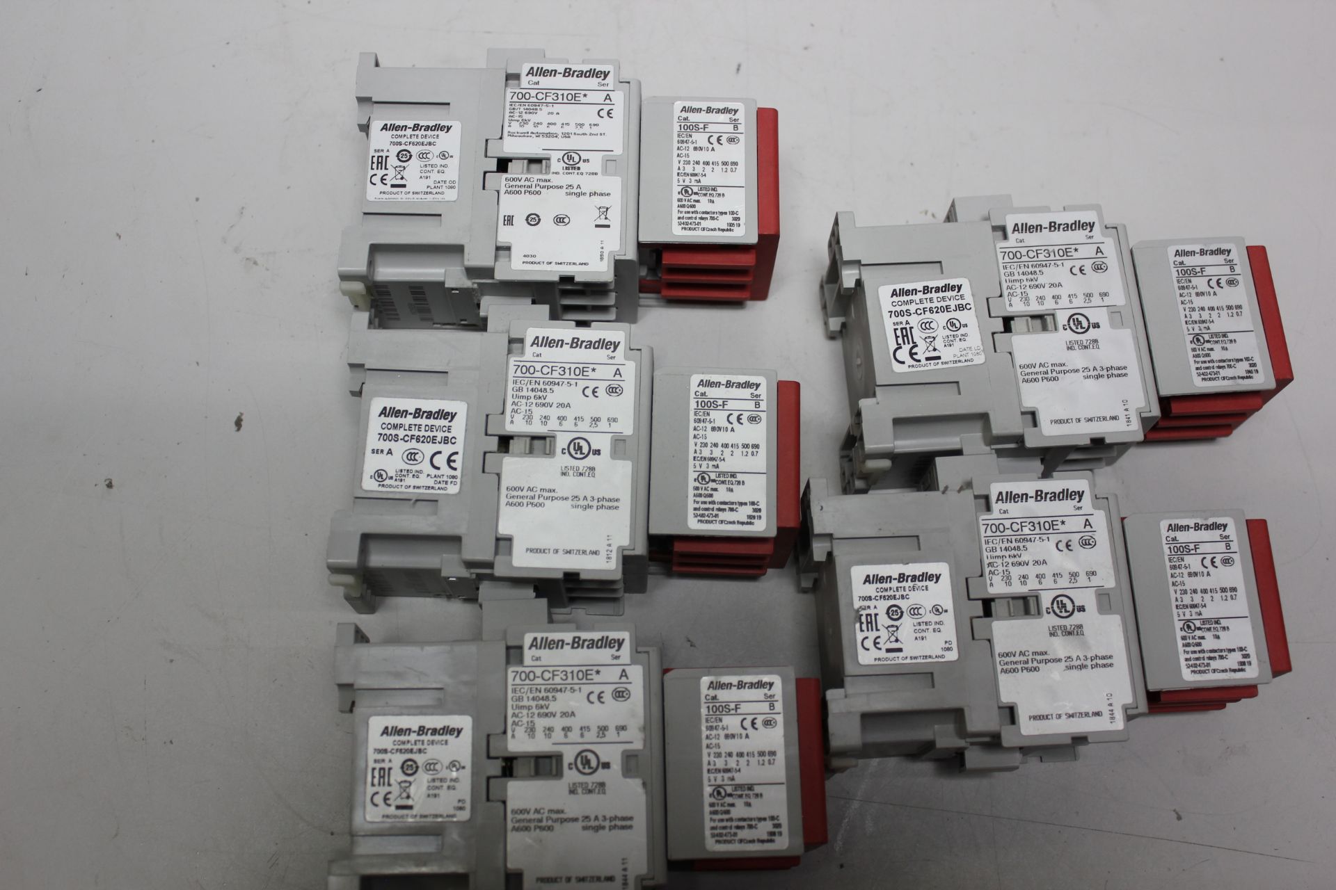 LOT OF ALLEN BRADLEY GUARTMASTER SAFETY CONTACTORS - Image 3 of 4