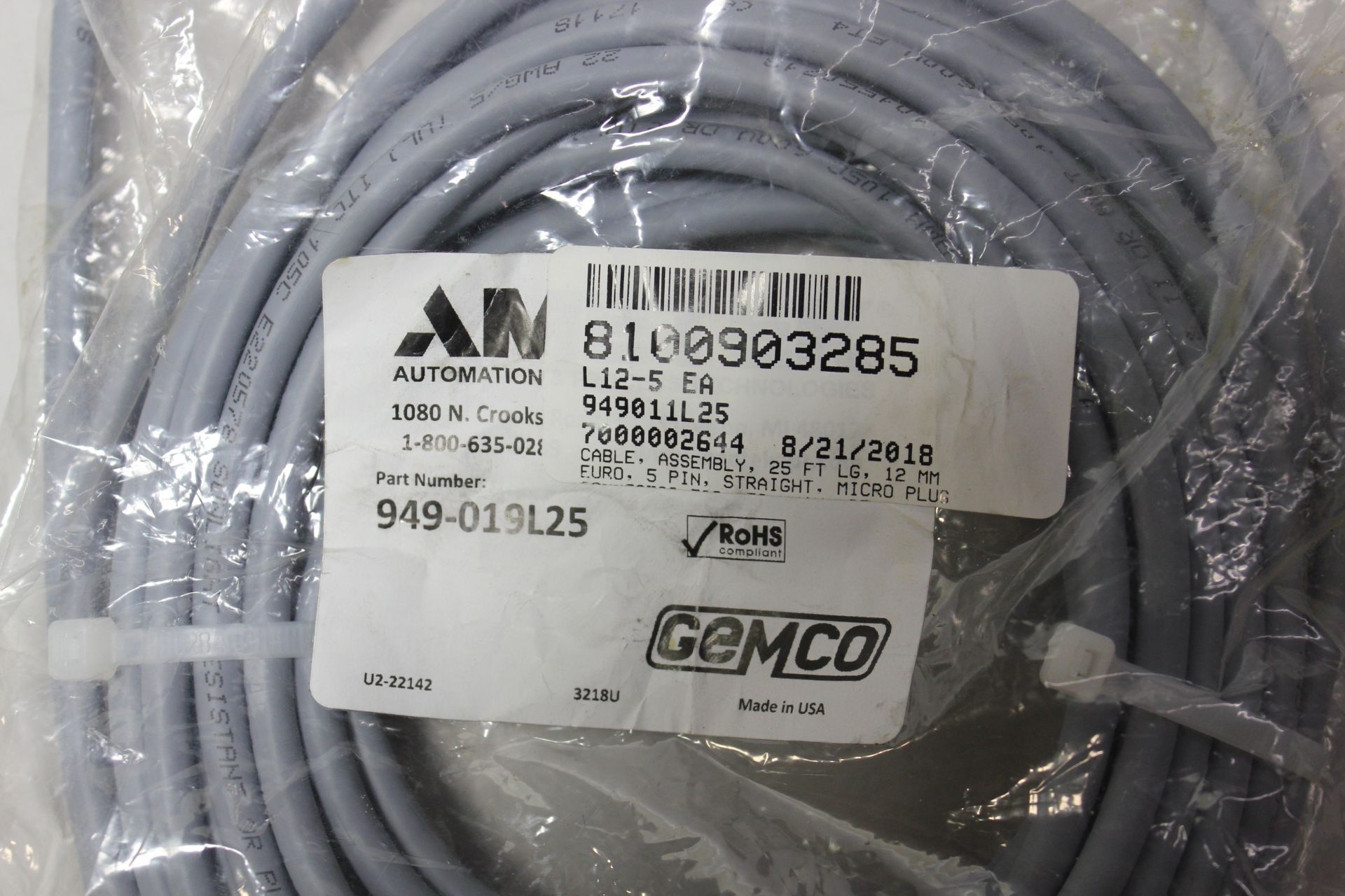 LOT OF NEW PROXIMITY SENSOR CABLES - Image 6 of 8