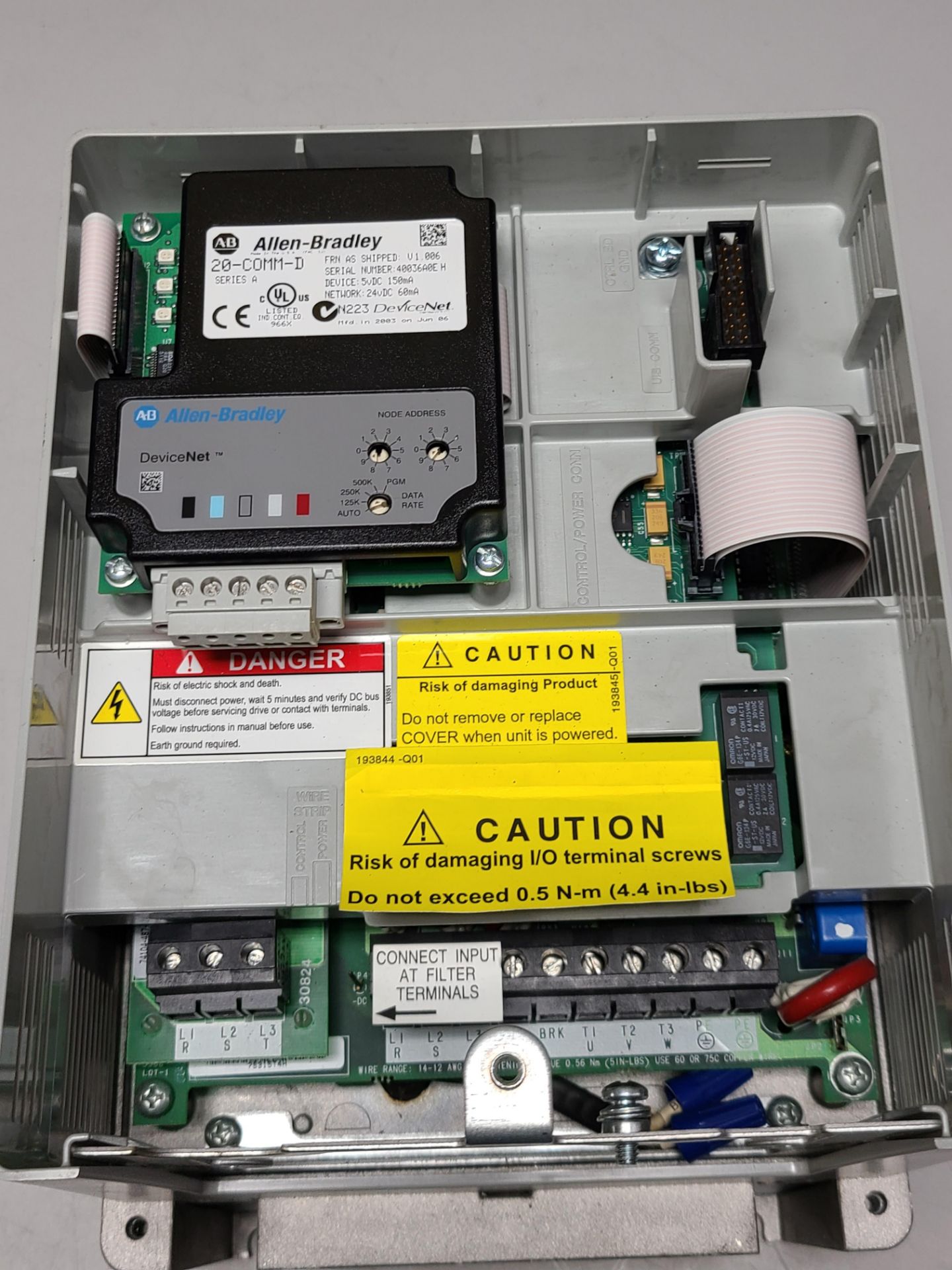 ALLEN BRADLEY POWERFLEX 70 5HP AC DRIVE - Image 3 of 6