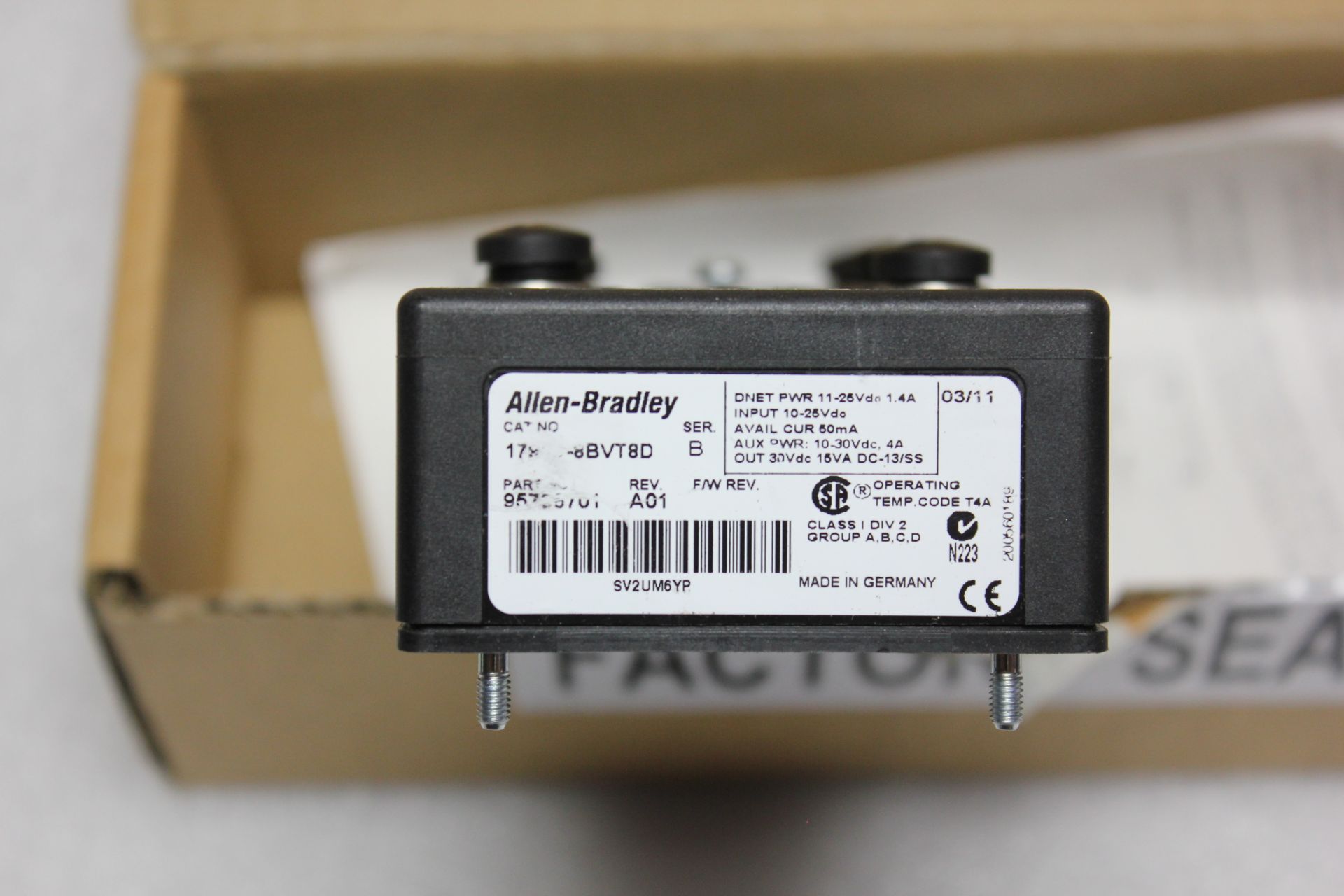 NEW ALLEN BRADLEY DEVICENET COMBINATION BLOCK MODULE - Image 4 of 4