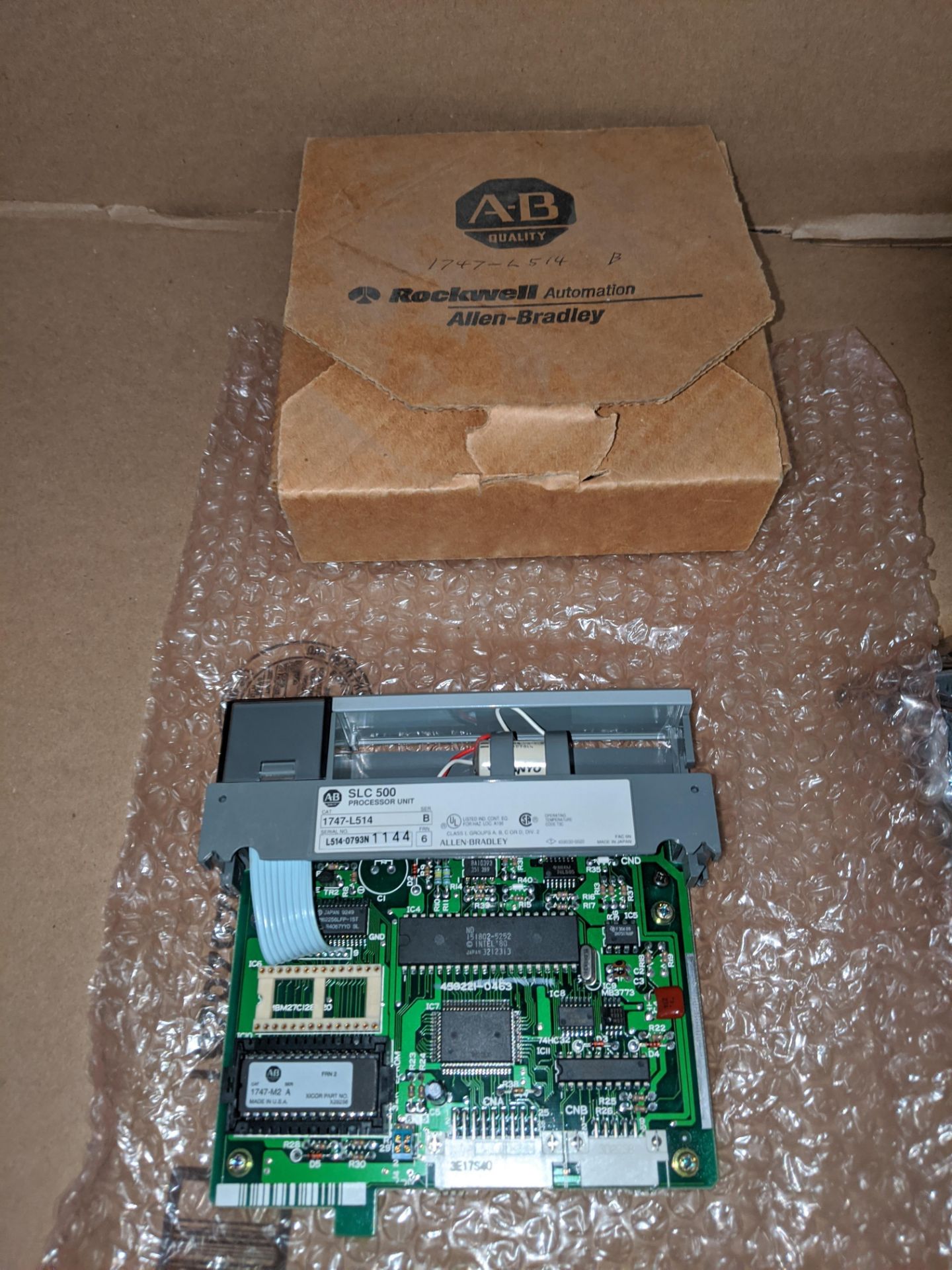 ALLEN BRADLEY SLC 500 PROCESSOR UNIT