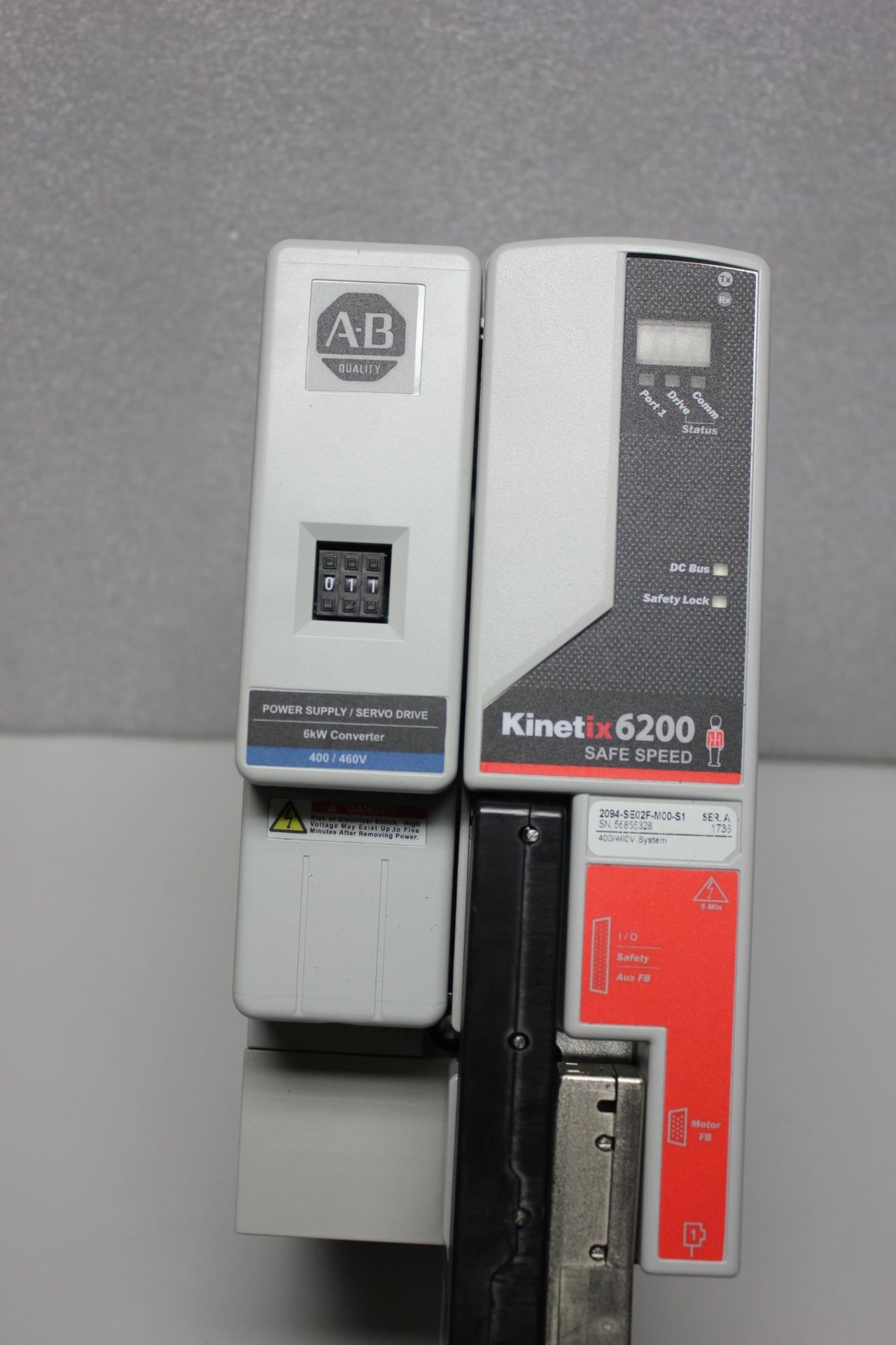 ALLEN BRADLEY KINETIX 6200 P.S./SERVO DRIVE MODULE & SPEED CONTROL - Image 2 of 11