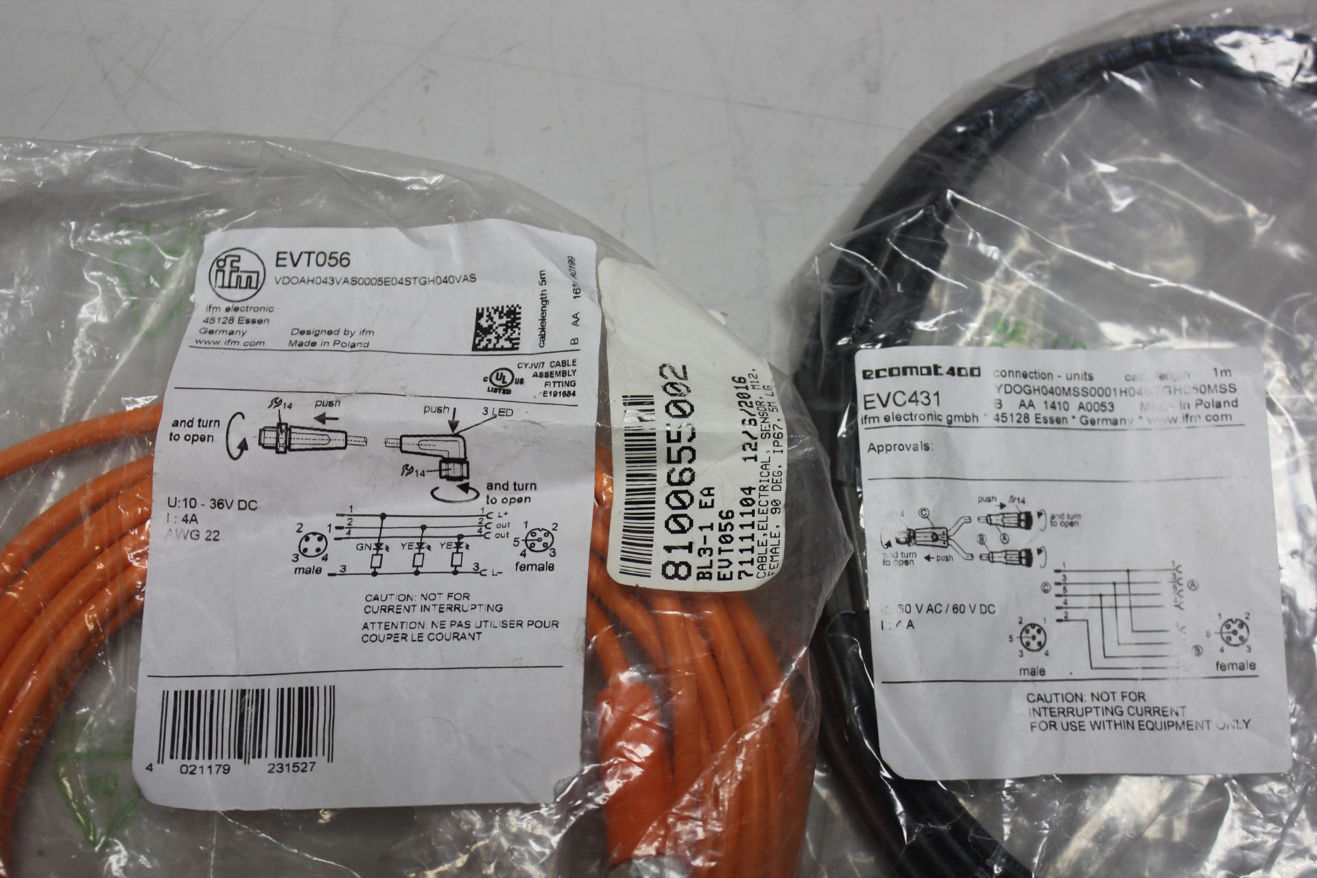 LOT OF NEW PROXIMITY SENSOR CABLES - Image 2 of 8