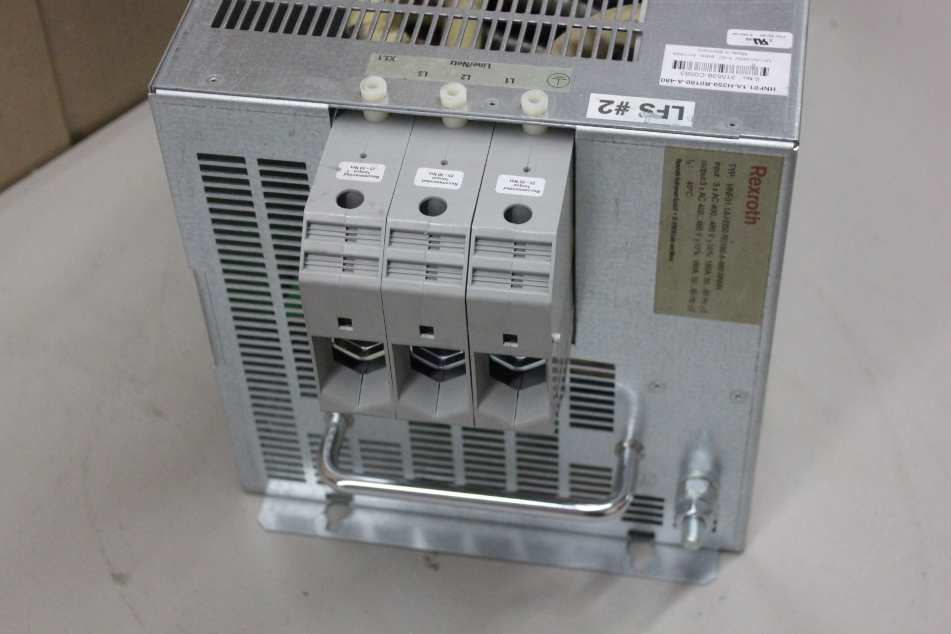 REXROTH INDRADRIVE MAINS FILTER - Image 5 of 6