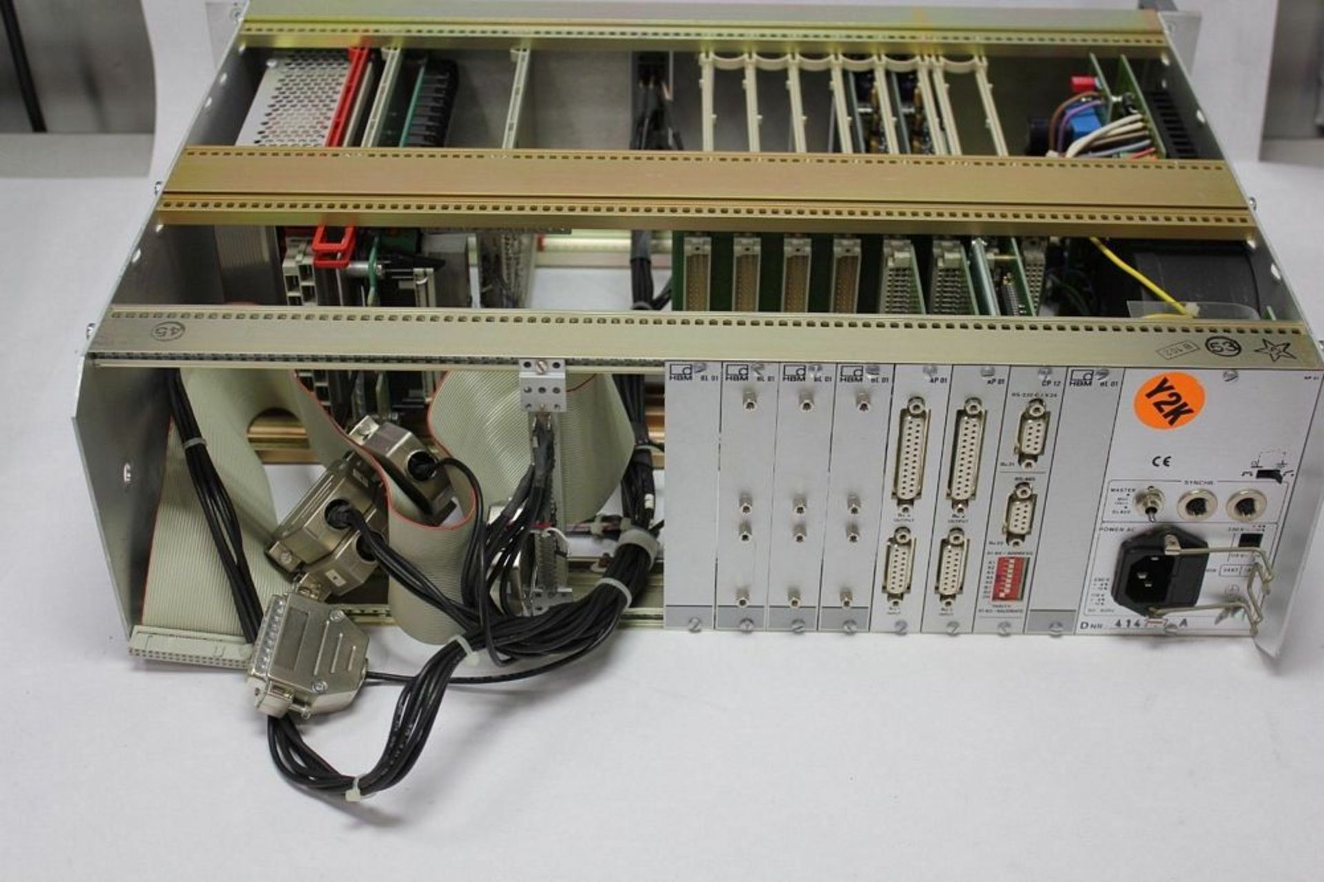 HOTTINGER BALDWIN MESSTECHNIK MGC DATA ACQUISITION RACK SYSTEM DAQ - Image 7 of 12