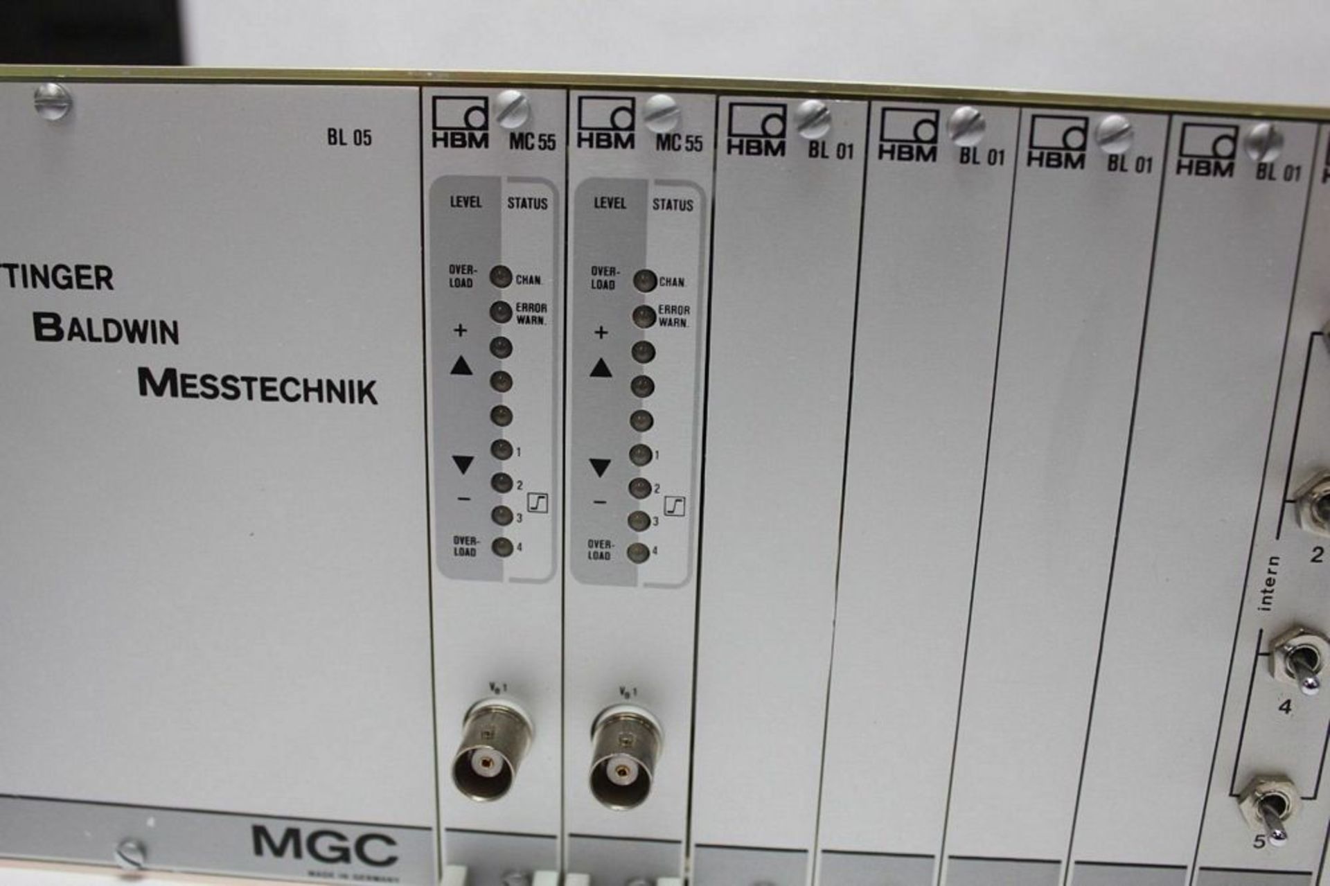 HOTTINGER BALDWIN MESSTECHNIK MGC DATA ACQUISITION RACK SYSTEM DAQ - Image 4 of 12