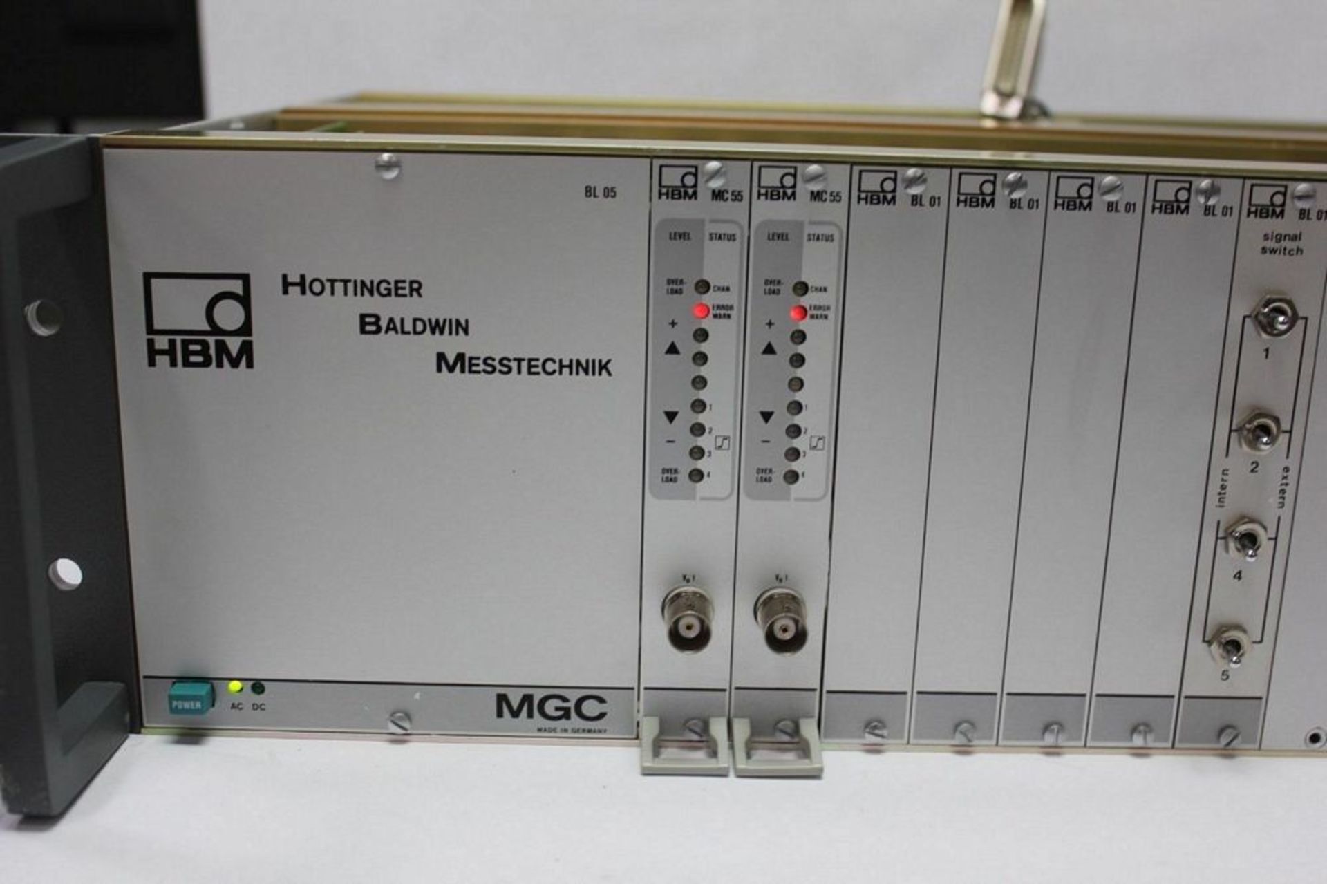 HOTTINGER BALDWIN MESSTECHNIK MGC DATA ACQUISITION RACK SYSTEM DAQ - Image 12 of 12