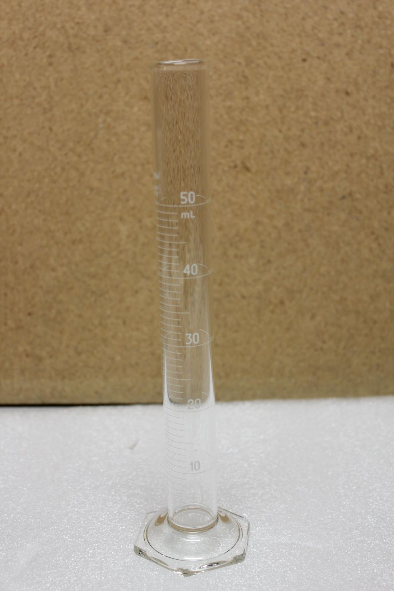 NEW PYREX 50ML GRADUATED CYLINDER LAB GLASS - Image 4 of 4