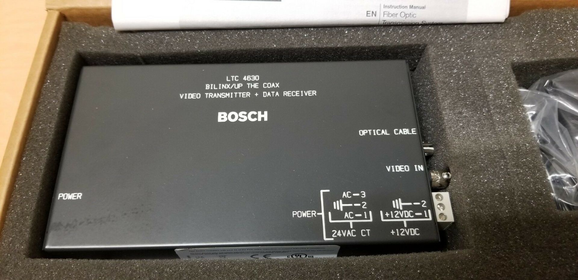 NEW BOSCH BILINX/UP THE COAX VIDEO TRANSMITTER + DATA RECEIVER - Image 3 of 4