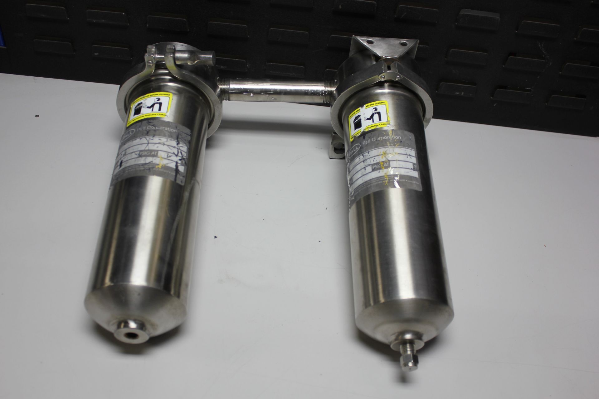 2 PALL SS FILTER HOUSINGS