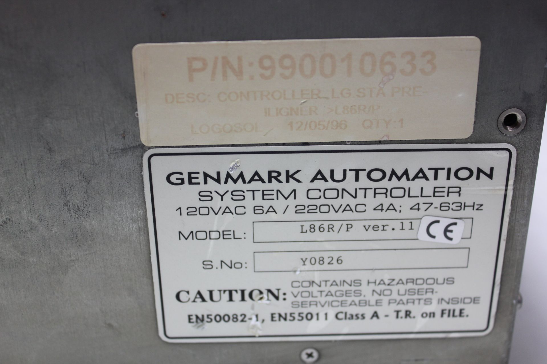 GENMARK WAFER TRANSFER ROBOT CONTROLLER - Image 2 of 3