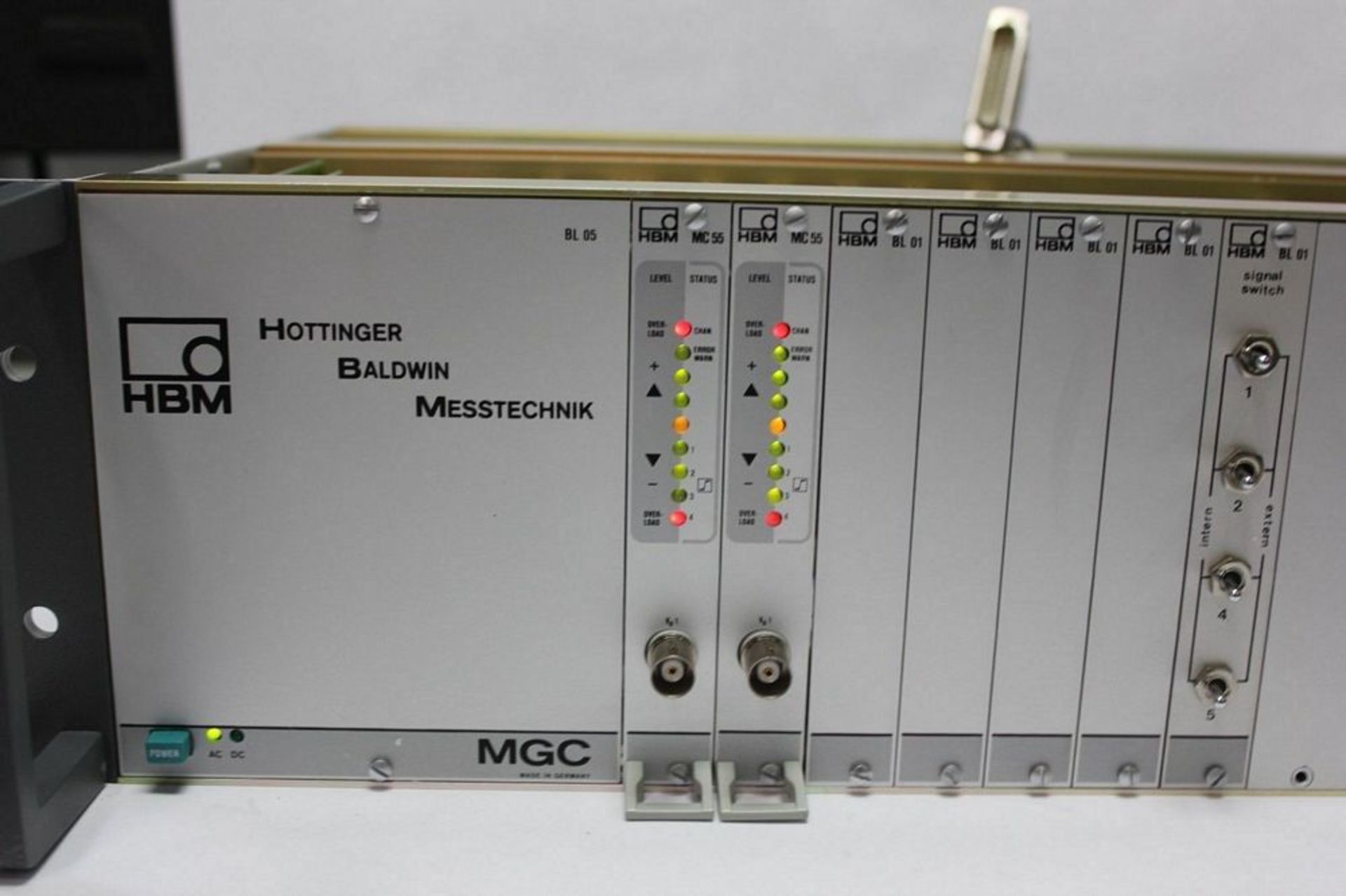 HOTTINGER BALDWIN MESSTECHNIK MGC DATA ACQUISITION RACK SYSTEM DAQ - Image 2 of 12
