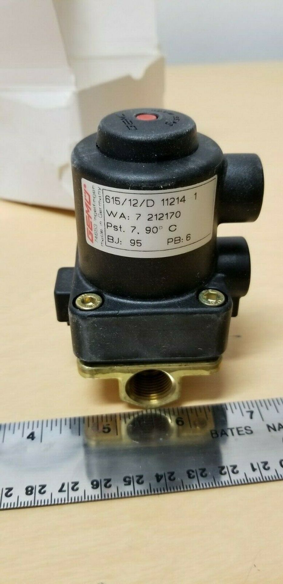 NEW GEMU PNEUMATIC DIAPHRAGM VALVE - Image 3 of 6