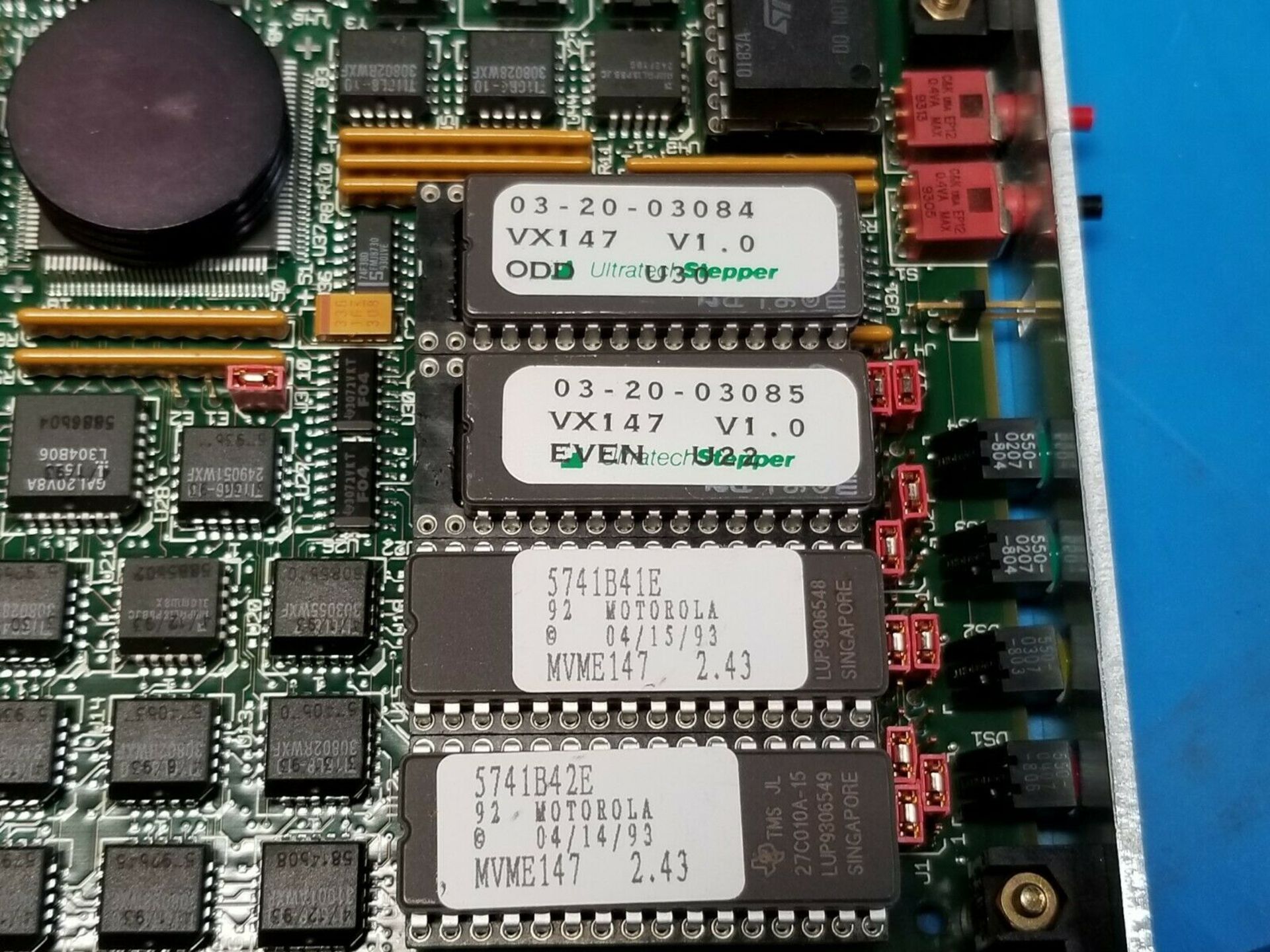 MOTOROLA 147SA-1 MVME VME MODULE CARD - Image 4 of 4