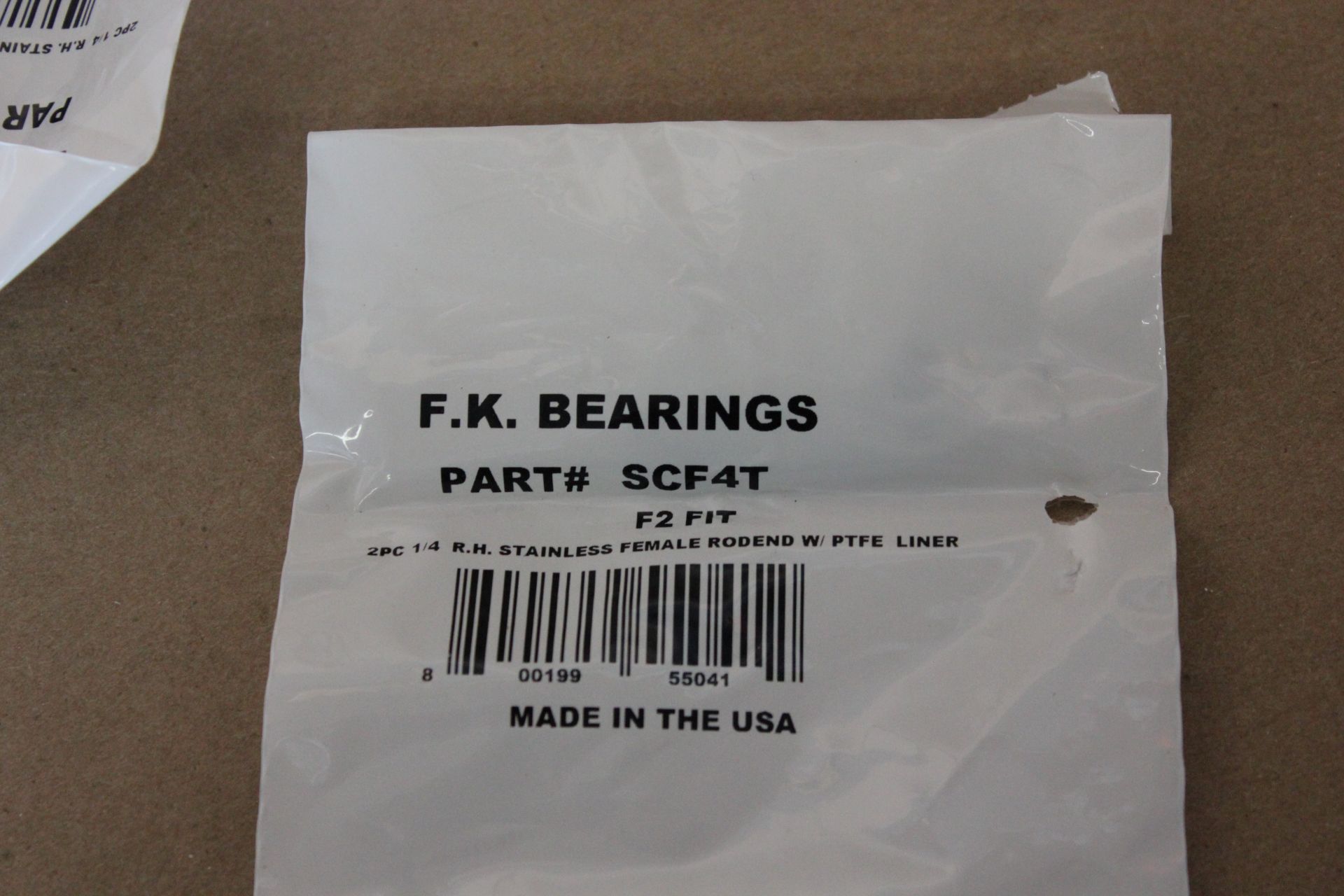 LOT OF NEW FK BEARINGS RODENDS - Image 2 of 4