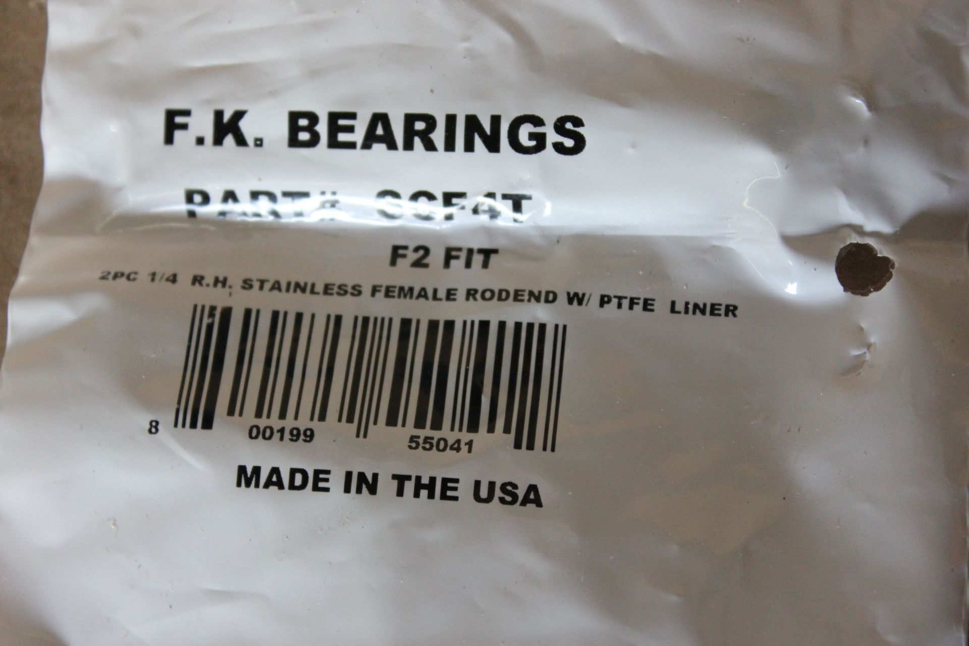 LOT OF NEW FK BEARINGS RODENDS - Image 4 of 4