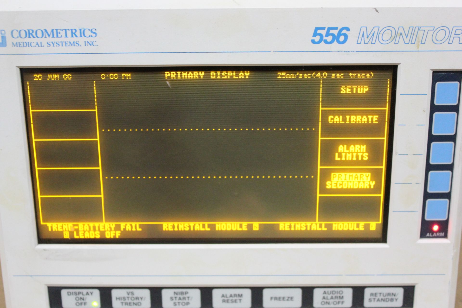 COROMETRICS 556 PATIENT MONITOR - Image 2 of 5