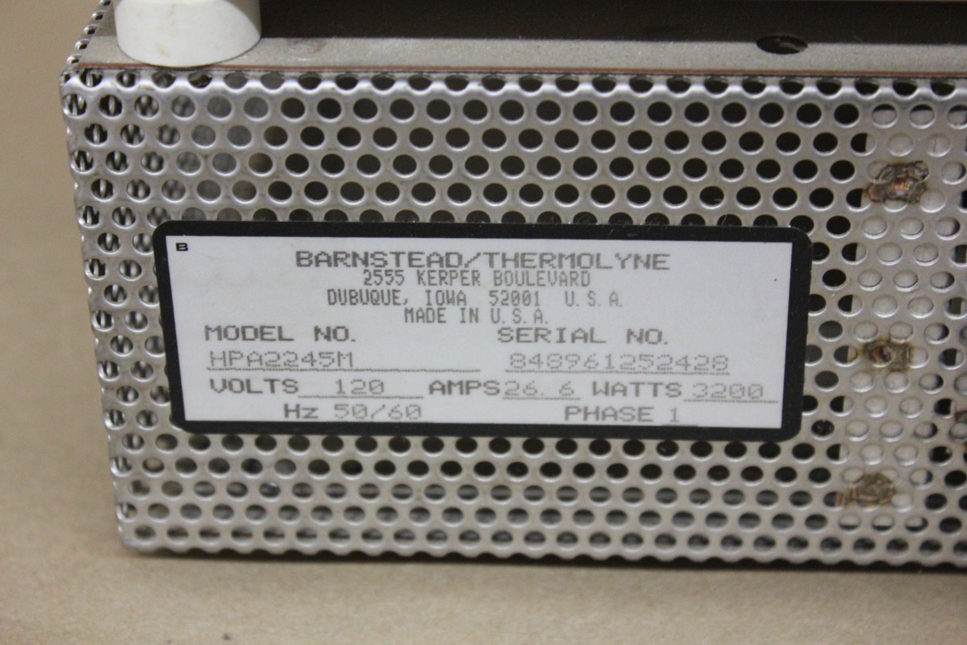 THERMOLYNETYPE 2200 HOT PLATE - Image 4 of 5