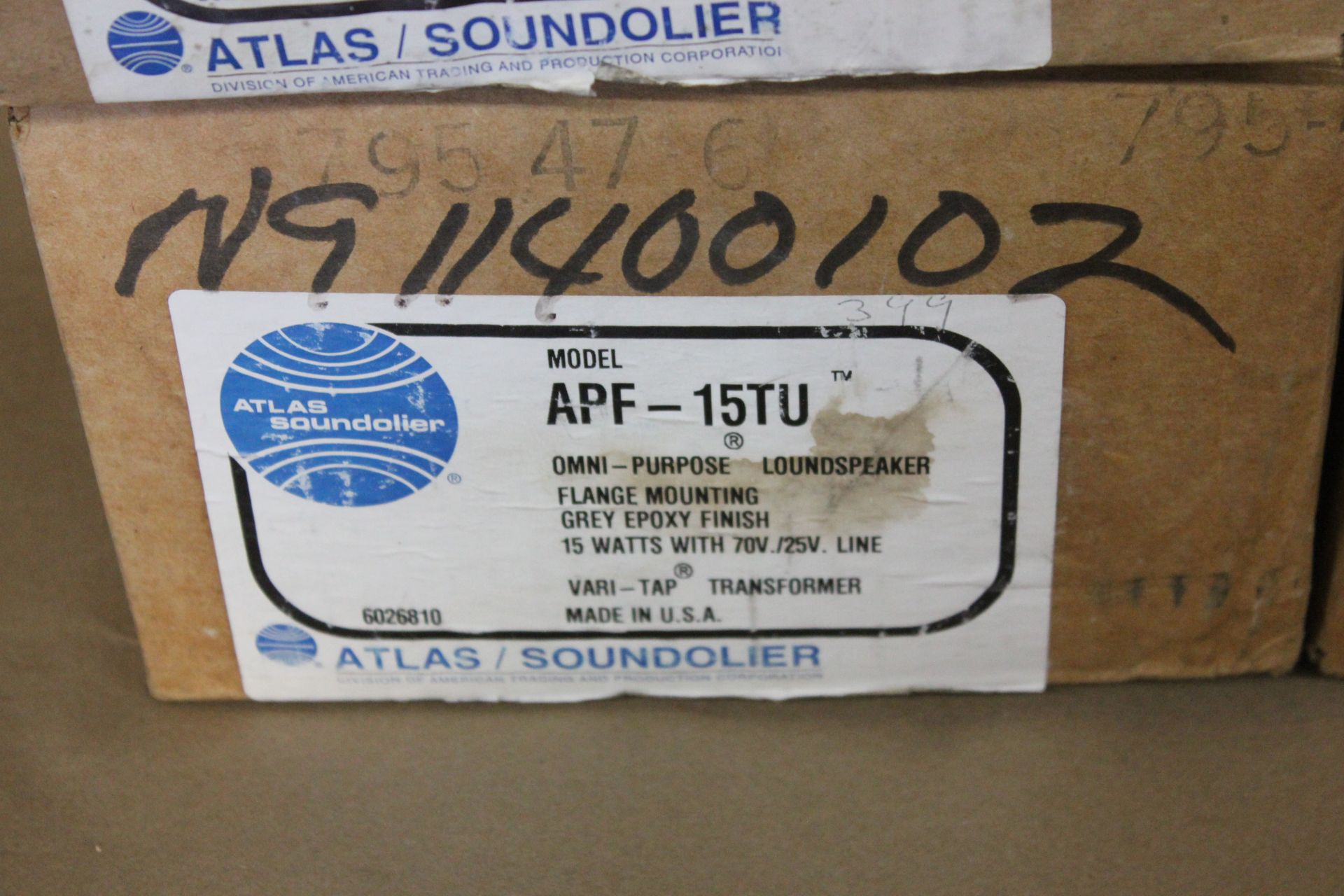 LOT OF NEW ATLAS OMNI-PURPOSE LOUND SPEAKERS - Image 2 of 3