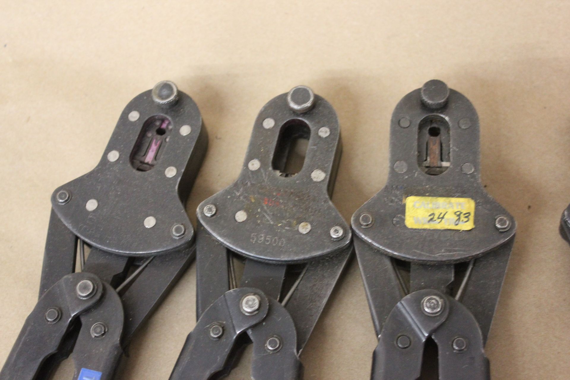 LOT OF AMP INDUSTRIAL CRIMPERS CRIMP TOOLS - Image 2 of 6