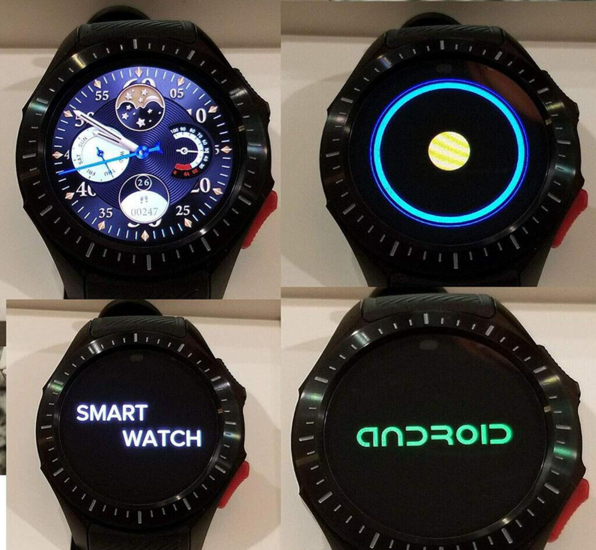 LOT OF 20 NEW ANDROID SMART WATCHES - Image 7 of 15