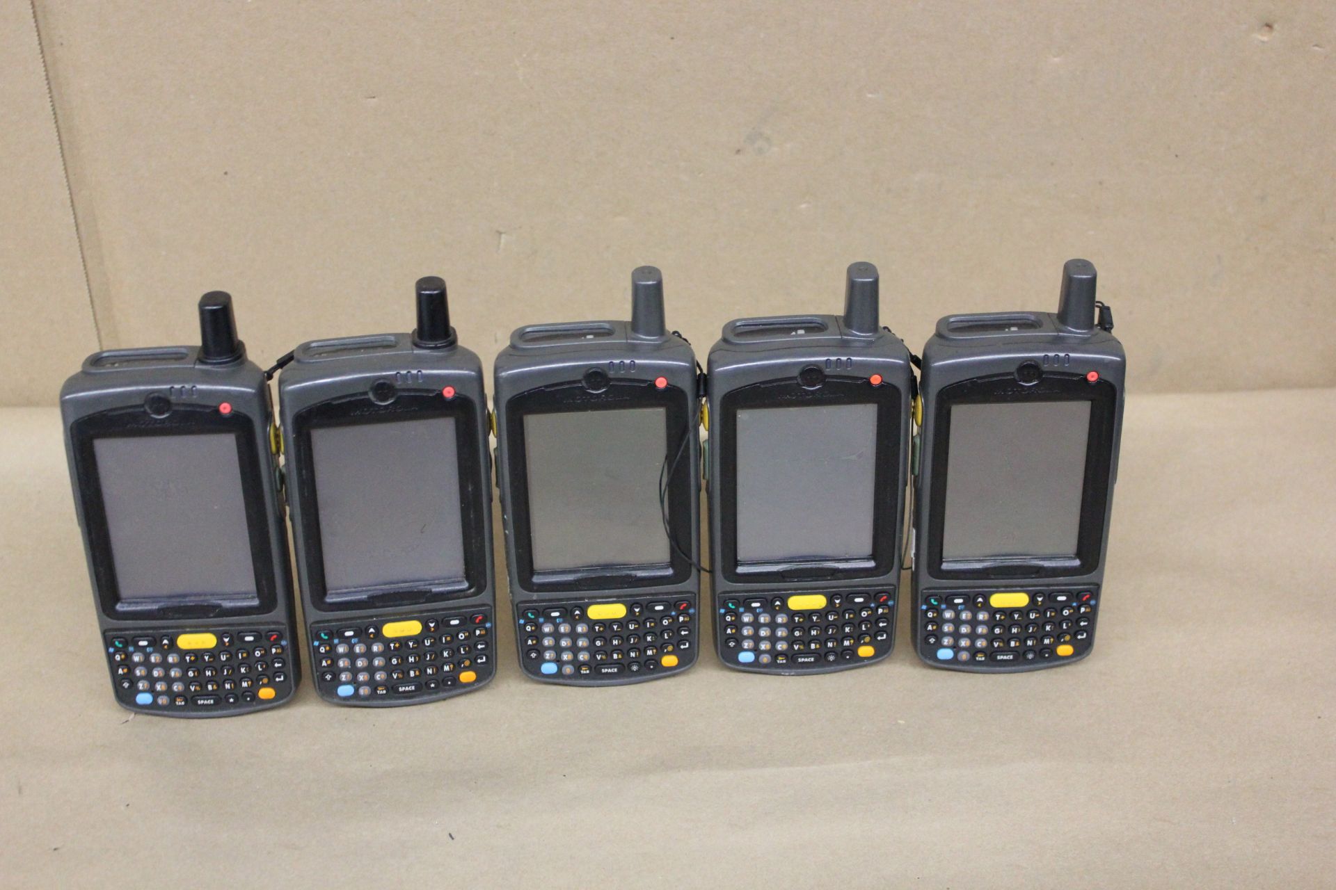 LOT OF MOTOROLA SYMBOL HANDHELD MOBILE COMPUTER BARCODE SCANNERS