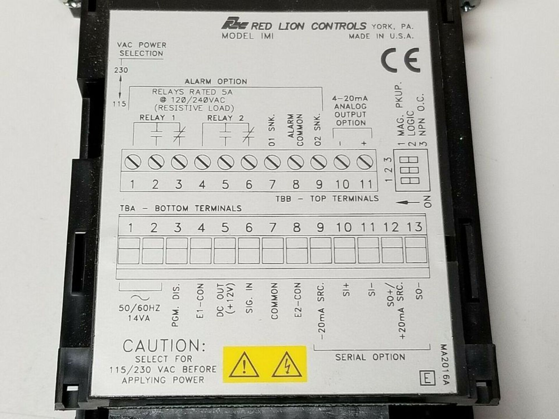 Red Lion Apollo 6 Digit Intelligent Panel Meter - Image 5 of 6