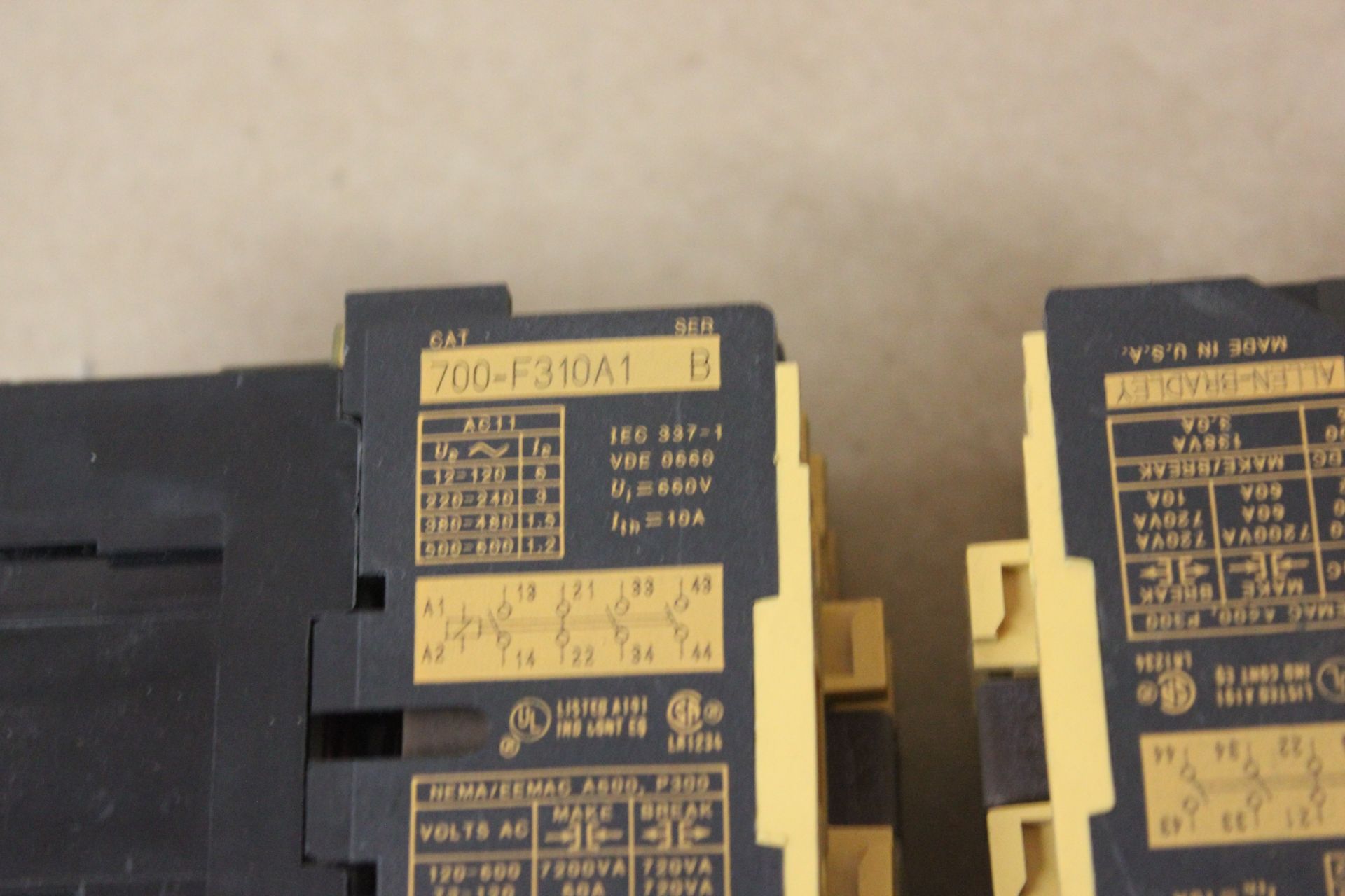 LOT OF ALLEN BRADLEY CONTACTORS - Image 6 of 9