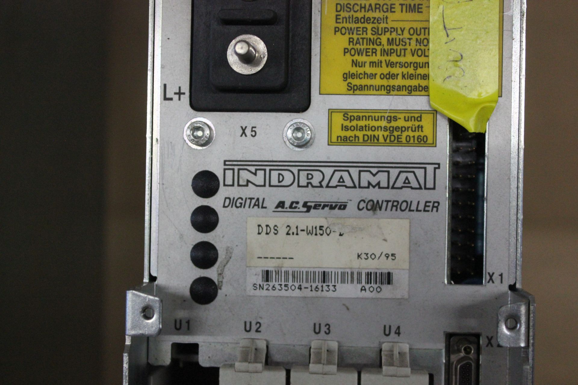 LOT OF REXROTH INDRAMAT AC SERVO CONTROLLERS - Image 5 of 6