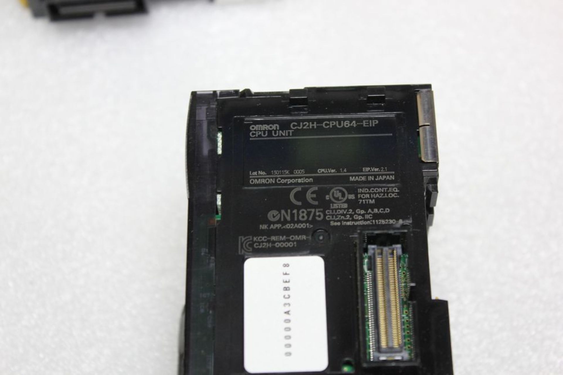 OMRON PLC CPU PROCESSOR - Image 3 of 4