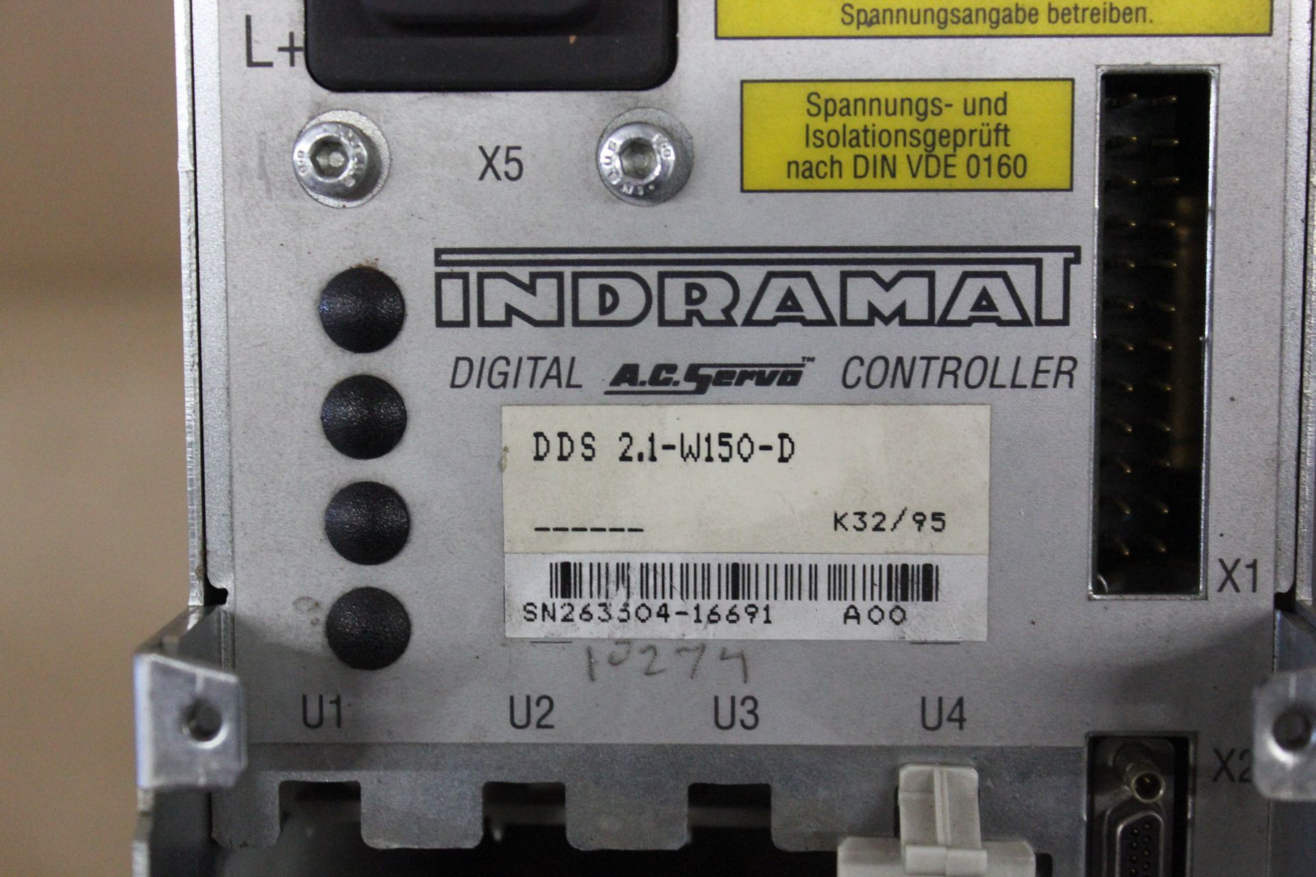 LOT OF REXROTH INDRAMAT AC SERVO CONTROLLERS - Image 3 of 6