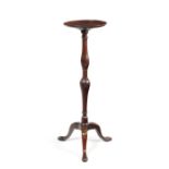 A George II mahogany torchere stand