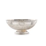 A George III oval silver bowl by Thomas Pitts (I), London, 1778