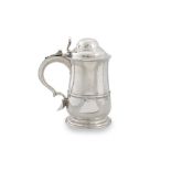 A George II plain silver tankard, by Humphrey Payne, London, 1742