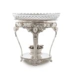 A fine George III silver centrepiece epergne by Storey & Elliott, London, 1811