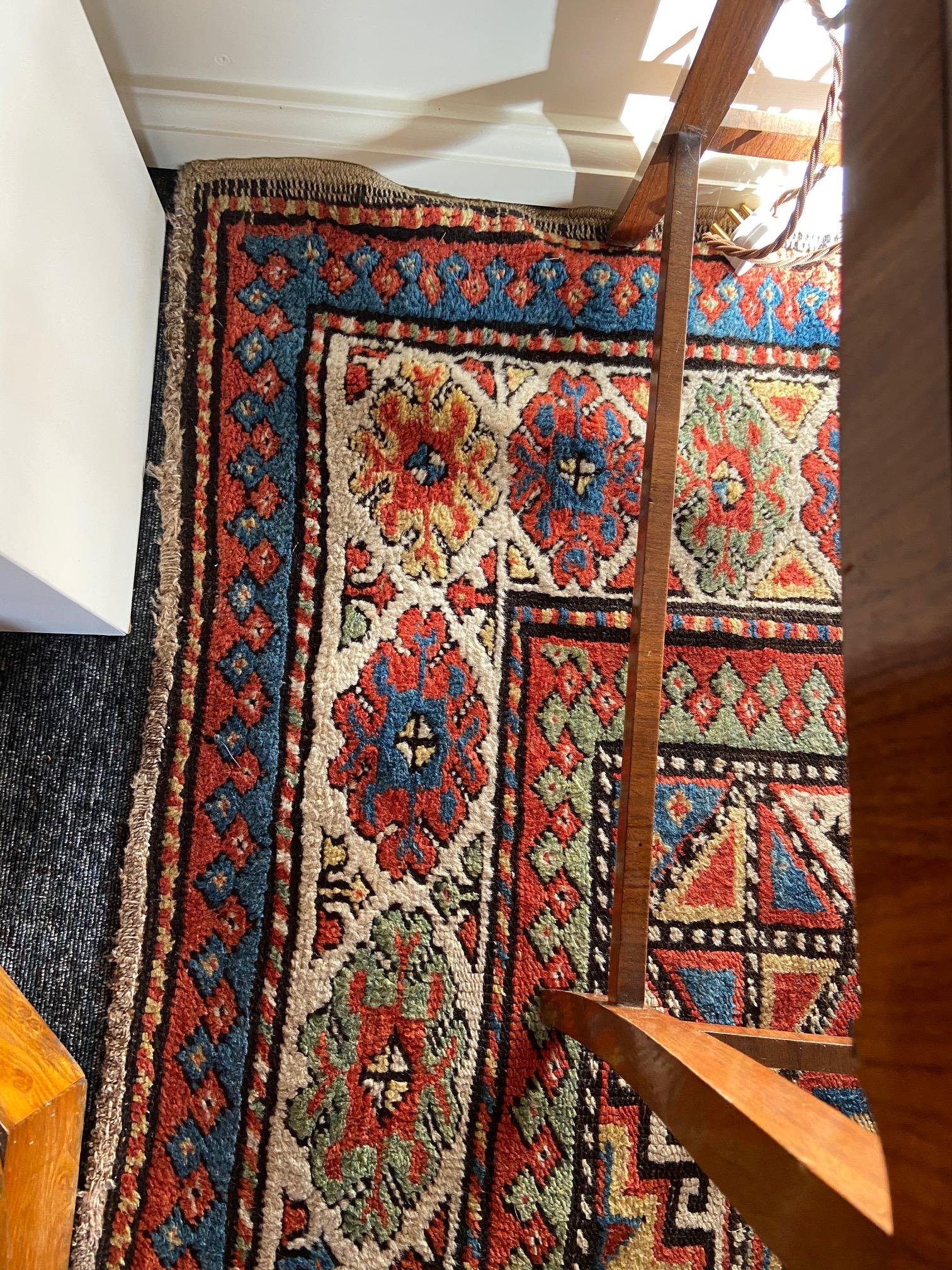 A Caucasian Mughan rug, circa 1890 - Image 5 of 5