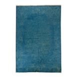 An Art Deco blue Chinese carpet, circa 1930
