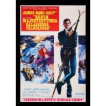 ON HER MAJESTY'S SECRET SERVICE (1969) - Finnish Poster, 1969