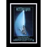 STAR WARS: RETURN OF THE JEDI (1983) - US One-Sheet "Lightsaber" Style Poster, 1983