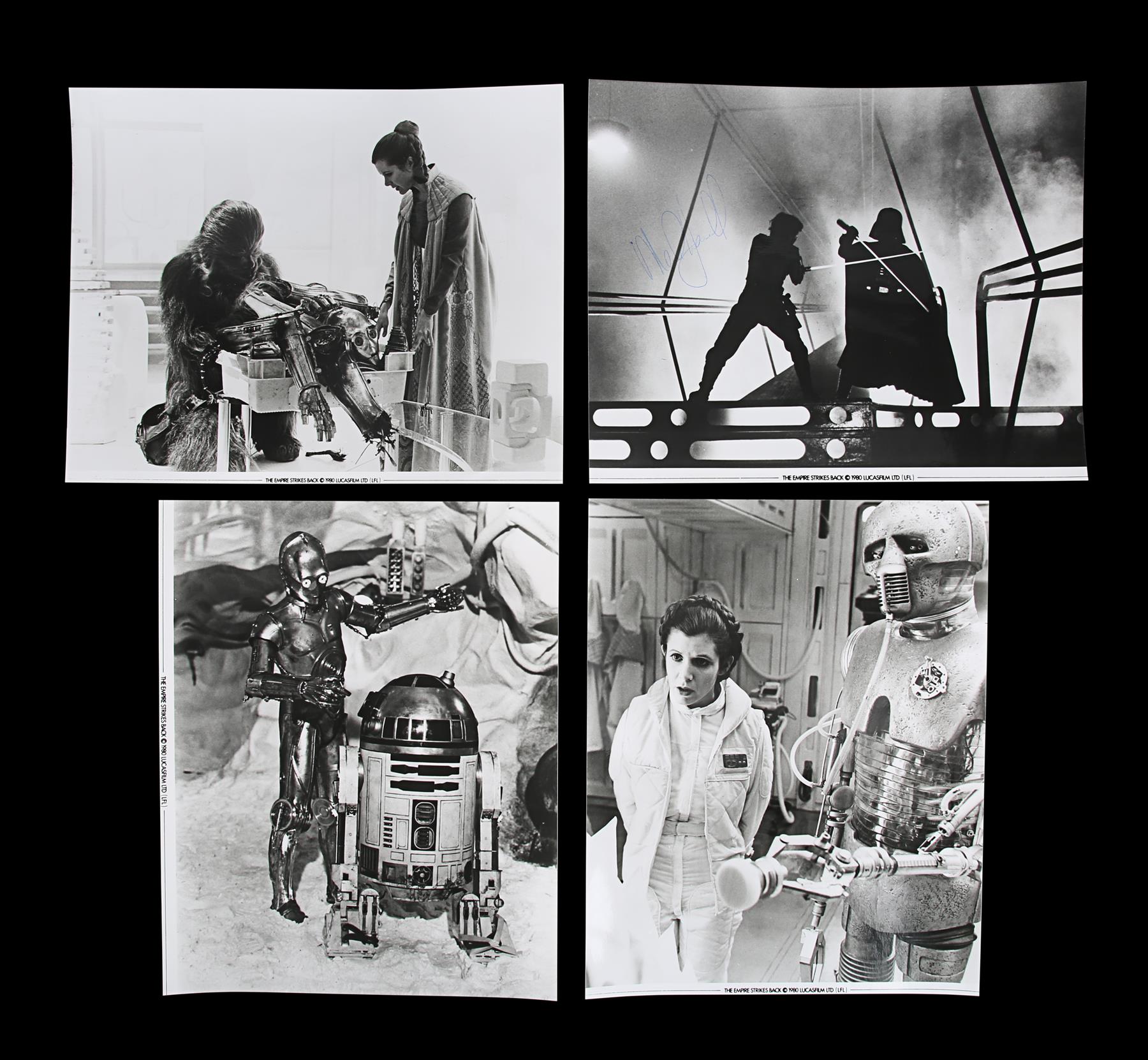 STAR WARS: THE EMPIRE STRIKES BACK (1980) - Set of Eight US Front of House Lobby Cards, 1980 - Image 5 of 6