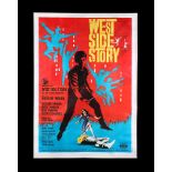 WEST SIDE STORY (1961) - Italian Four-Foglio, 1964 Re-release