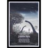 JURASSIC PARK (1993) - Mondo Poster - "Life Finds a Way", 2011