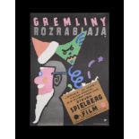 GREMLINS (1984) - Polish Poster, 1984