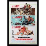 THUNDERBALL (1965) - Carter-Jones Collection: US One-Sheet "Full Jetpack" Style Poster, 1965